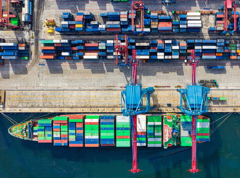 Global Shipping Container Terminal